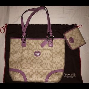 Coach Tote and Wallet